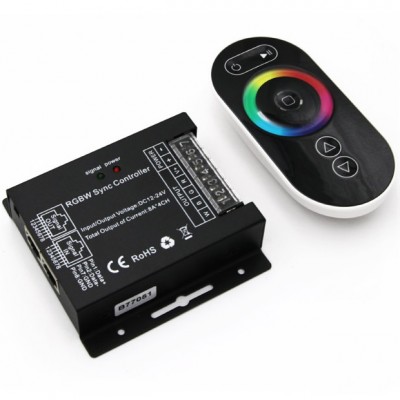 Μηχανισμός Dimmer με Controller Touch για Ταινία LED RGB+W 32A 12-24V DC IP20 30-381224